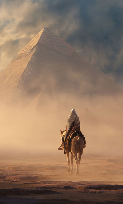Artwork by Mustafa Werekia - Pyramid