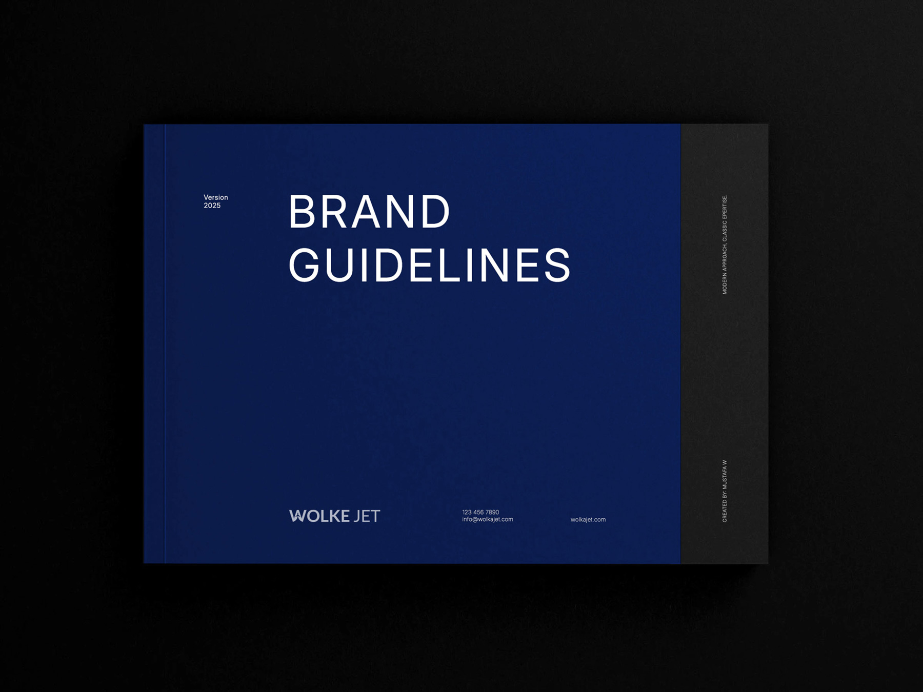 Wolke Jet branding design brand guidelines