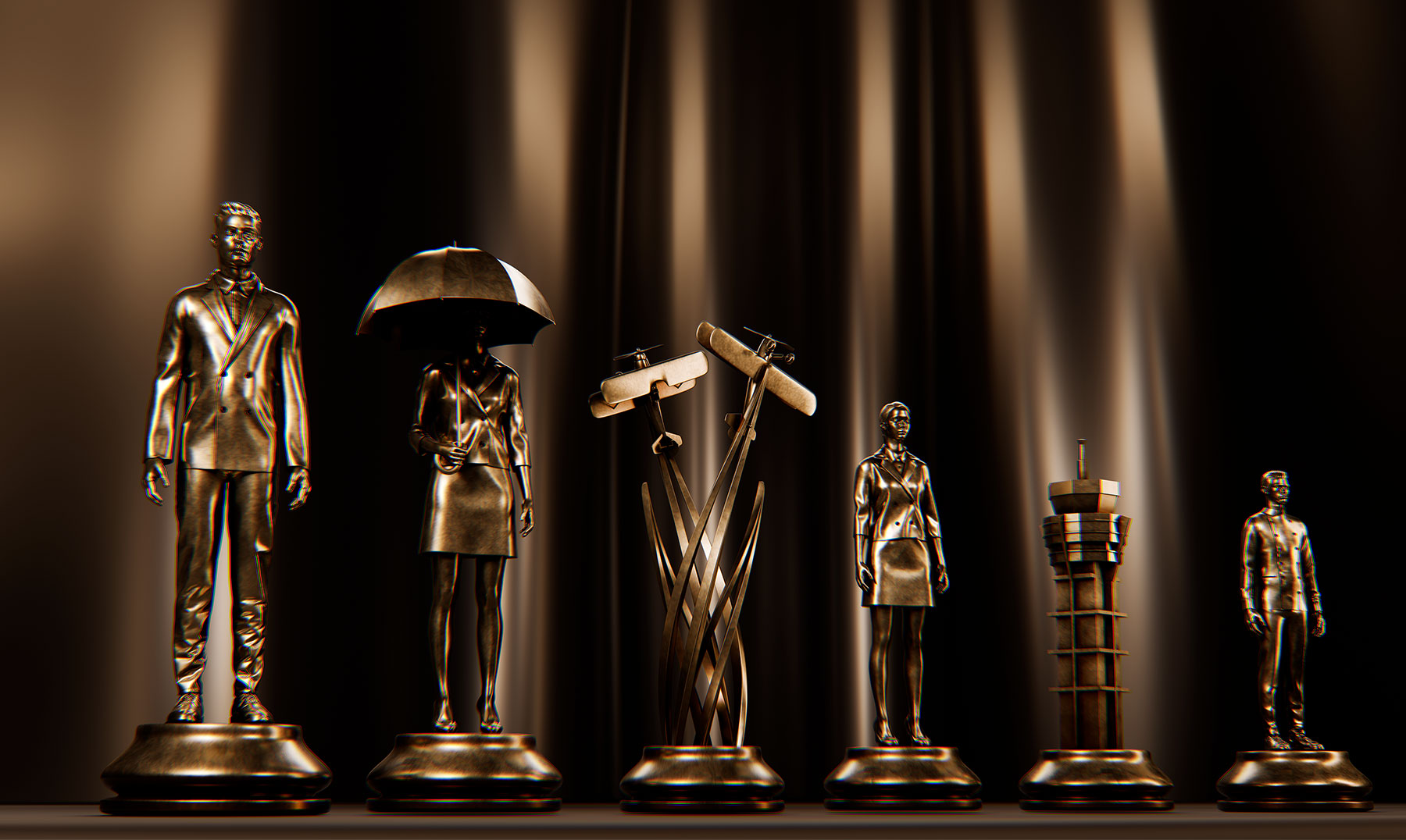3D Chess Set Feature